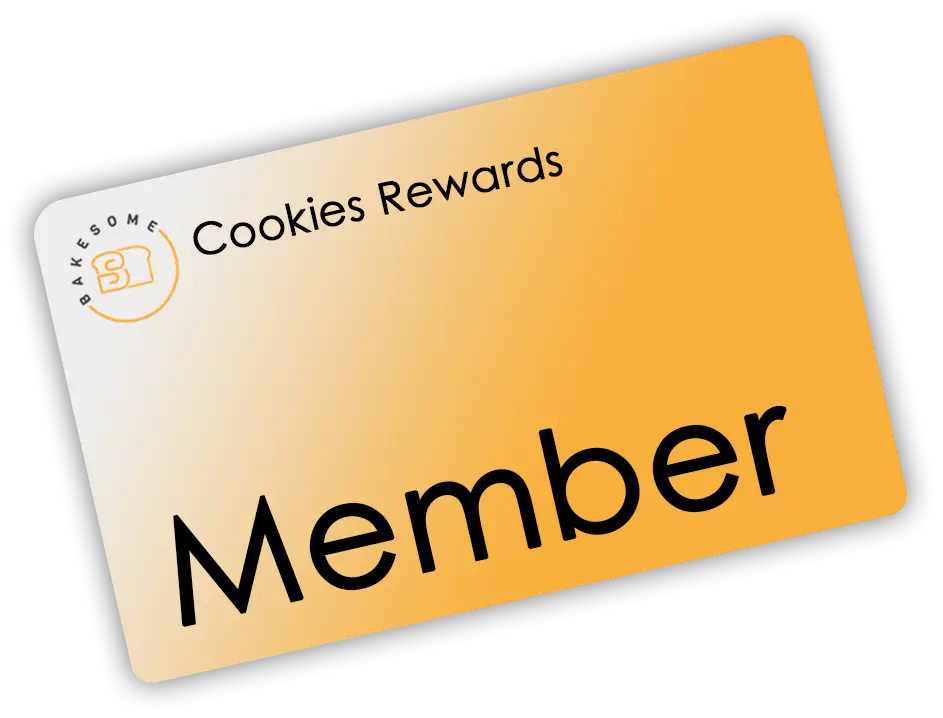 Bakesome Cookies Rewards โปรแกรมสะสมคะแนนของเบคซัม บัตรสมาชิก