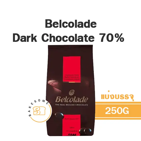 BELCOLADE Dark Chocolate 70% 250G