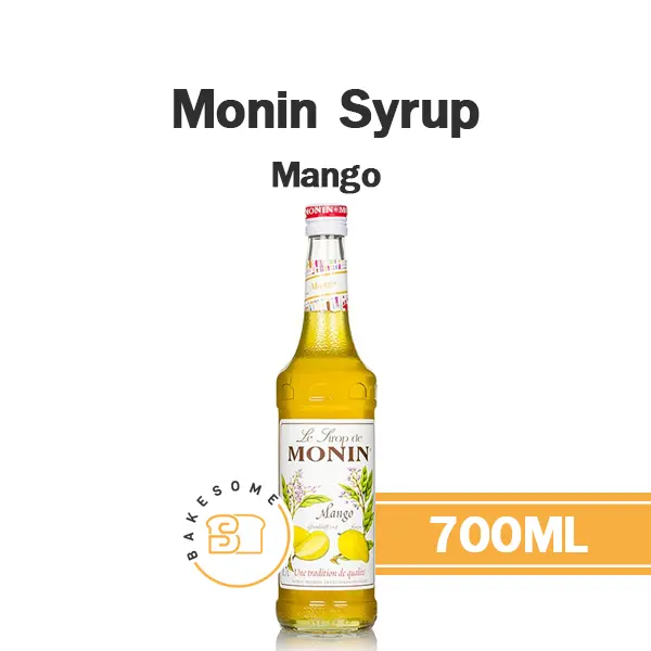 ไซรัป MONIN Syrup Mango 700 มล. (โมนิน) สำหรับกาแฟ ชา และเครื่องดื่ม