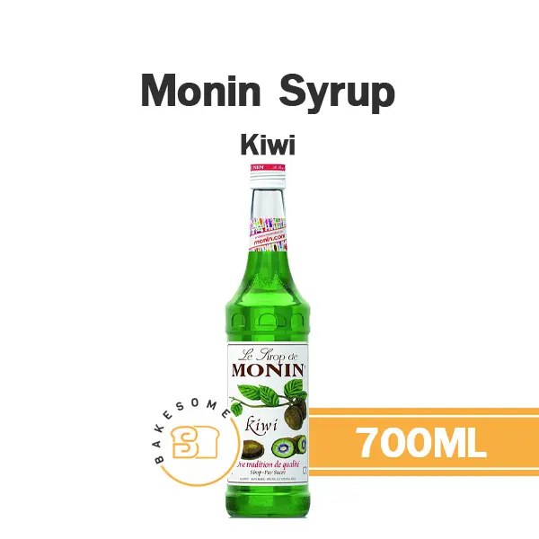 ไซรัป MONIN Syrup Kiwi 700 มล. (โมนิน) สำหรับกาแฟ ชา และเครื่องดื่ม