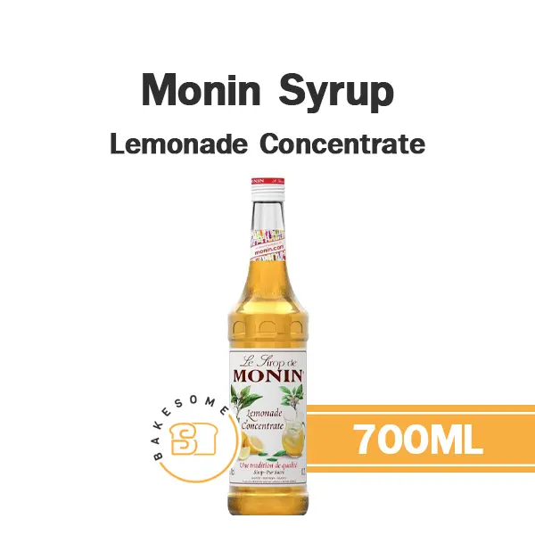 ไซรัป MONIN Syrup Lemonade 700 มล. (โมนิน) สำหรับกาแฟ ชา และเครื่องดื่ม
