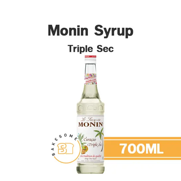 ไซรัป MONIN Syrup Triple Sec 700 มล. (โมนิน) สำหรับกาแฟ ชา และเครื่องดื่ม