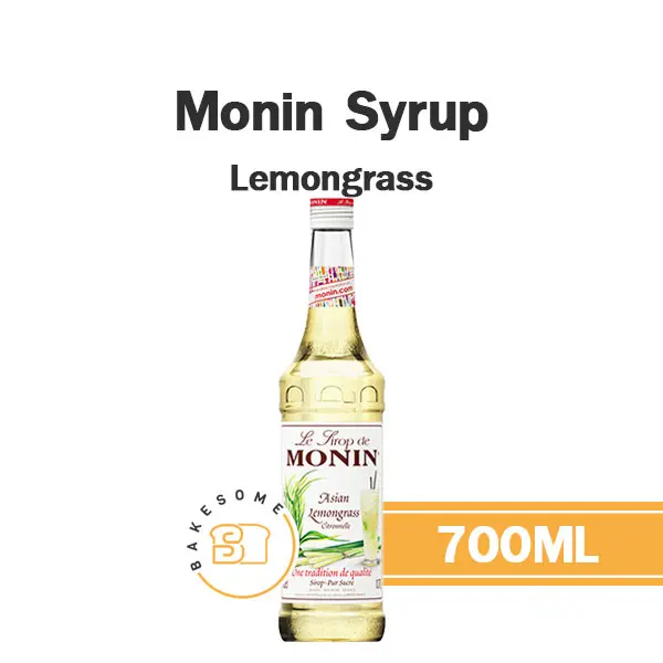 ไซรัป MONIN Syrup Lemongrass 700 มล. (โมนิน) สำหรับกาแฟ ชา และเครื่องดื่ม