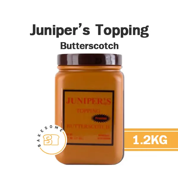 ซอส JUNIPER บัตเตอร์สก๊อต ท้อปปิ้ง 1.2 กก. สำหรับเครื่องดื่มและท็อปปิ้งขนม