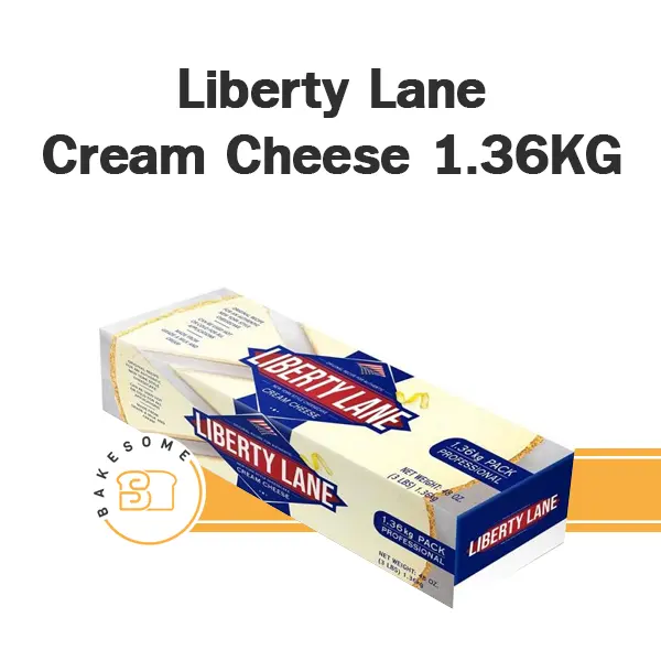 ครีมชีส LIBERTY LANE Cream Cheese 1.36 กก. สำหรับทำชีสเค้กและขนม