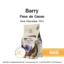 BARRY Fleur de Cacao Dark Chocolate 70% 5KG