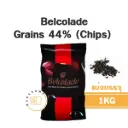 BELCOLADE Grains Chocolate Chips 44% 1KG