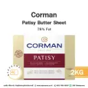 CORMAN Patisy Butter Sheet 2KG