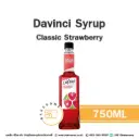 DAVINCI Syrup Classic Strawberry 750ML