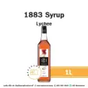 1883 Syrup Lychee 1L