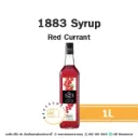 1883 Syrup Red Currant 1L