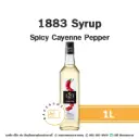 1883 Syrup Spicy Cayenne Pepper 1L