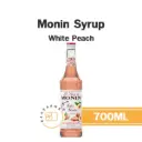 MONIN Syrup White Peach 700ML