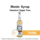 MONIN Syrup Hazelnut Sugar Free 700ML
