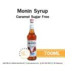 MONIN Syrup Caramel Sugar Free 700ML