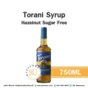 TORANI Syrup Hazelnut Sugar Free 750ML