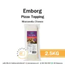 EMBORG Mozzarella Cheese Pizza Topping 2.5KG