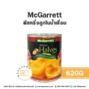 MCGARRETT พีชครึ่งลูกในน้ำเชื่อม 820G