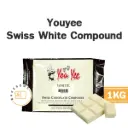 YOUYEE Swiss White Chocolate Compound 1KG