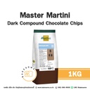 MASTER MARTINI Shine Dark Compound Chocolate Chips 8K 16% 1KG