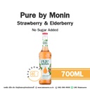 PURE by MONIN Syrup Strawberry & Elderberry 700ML